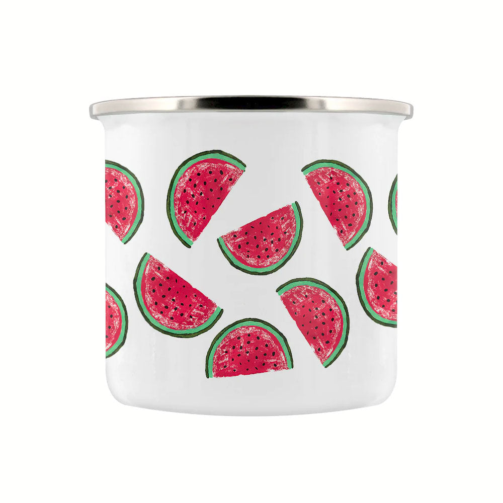 IzziRainey Watermelons Enamel Mug