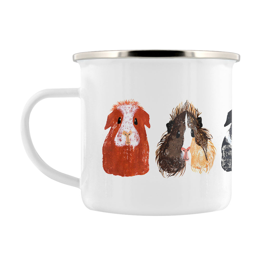 IzziRainey All the Breeds Trio Enamel Mug