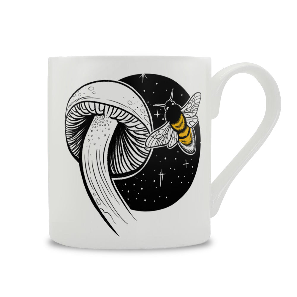 Fungi Friends - Busy Bee Bone China Mug