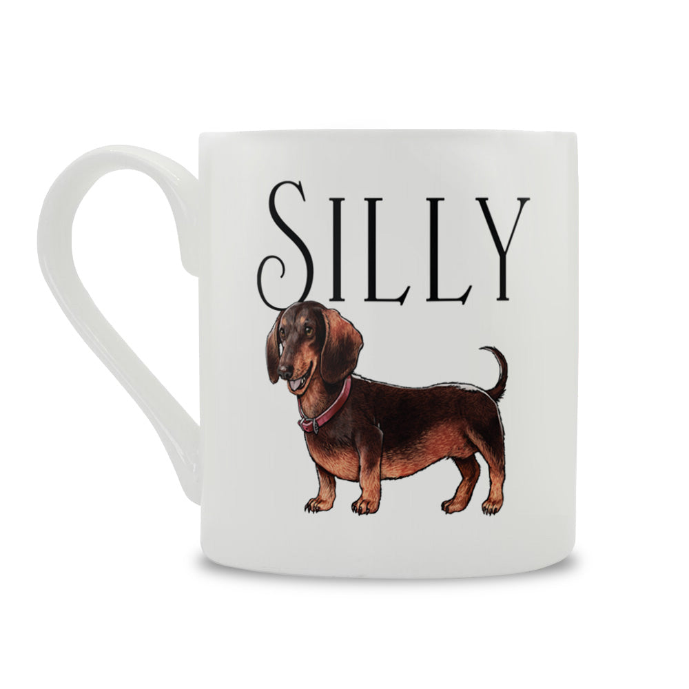 Wild Giggles Silly Sausage Bone China Mug