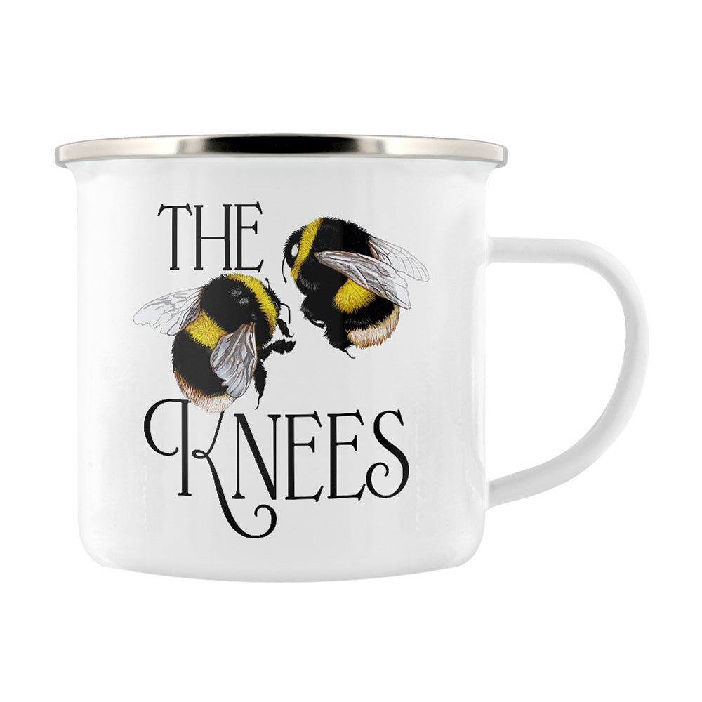 Wild Giggles The Bees Knees Enamel Mug