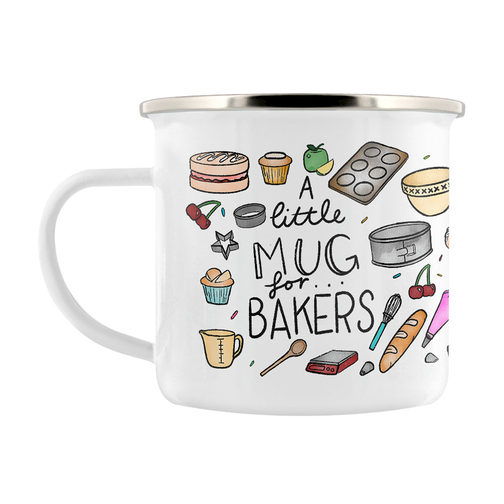 A Little Mug For Bakers Enamel Mug