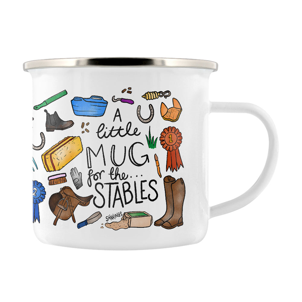 A Little Mug For The Stables Enamel Mug