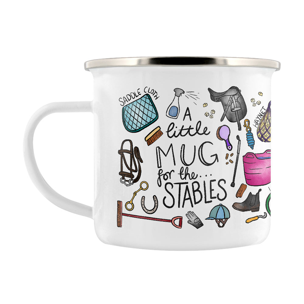 A Little Mug For The Stables Enamel Mug