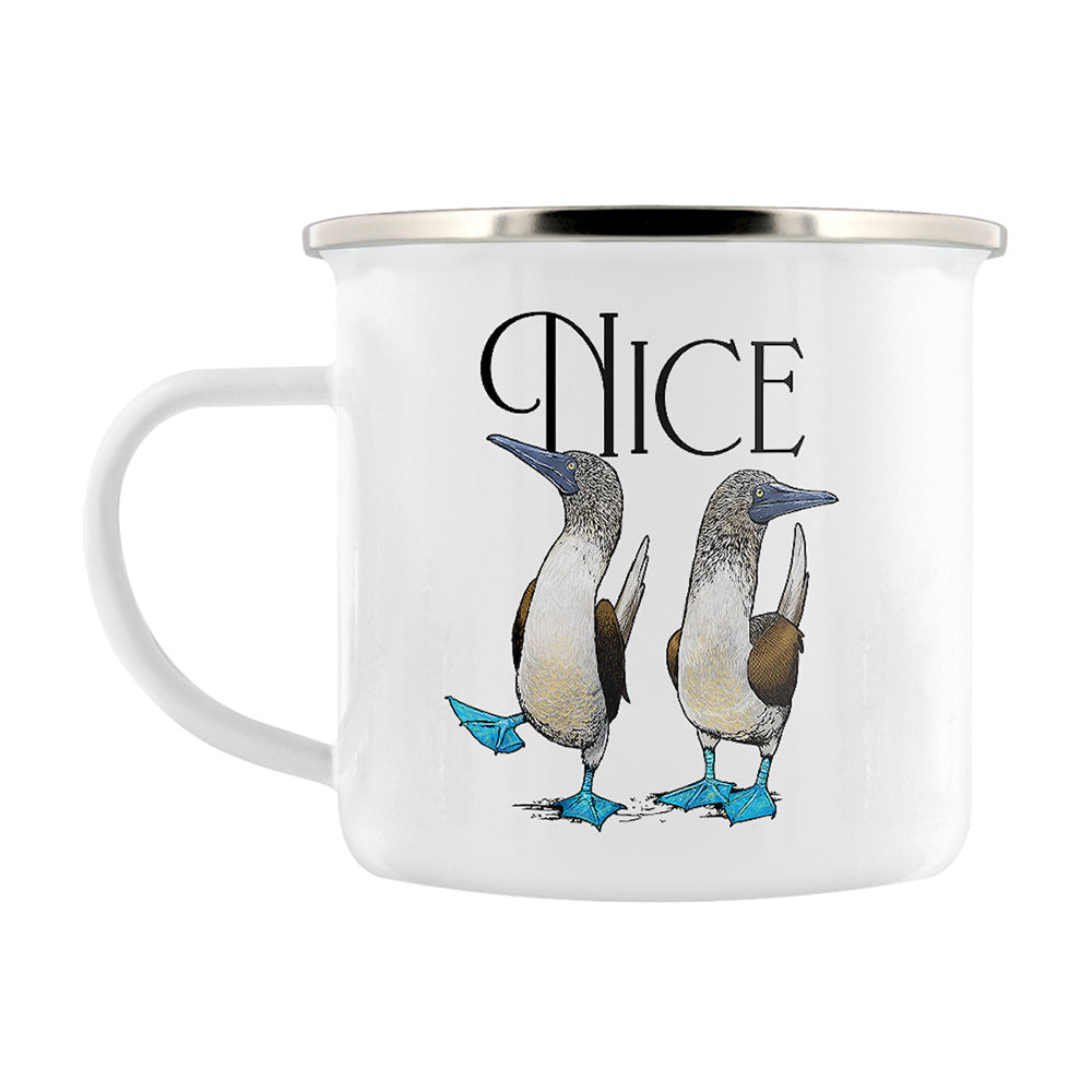 Wild Giggles Nice Boobies Enamel Mug
