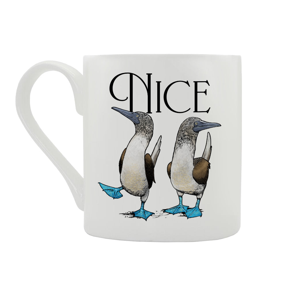 Wild Giggles Nice Boobies Bone China Mug