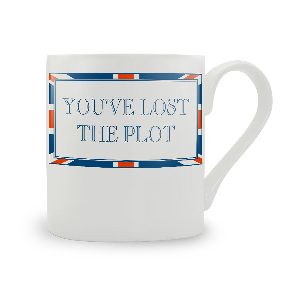 Terribly British You've Lost The Plot Bone China Mug