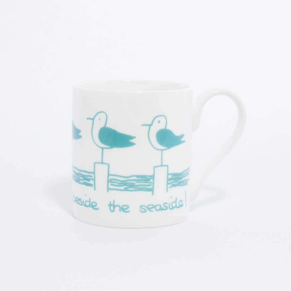 Gull - Beside The Seaside Repeat Standard Mug