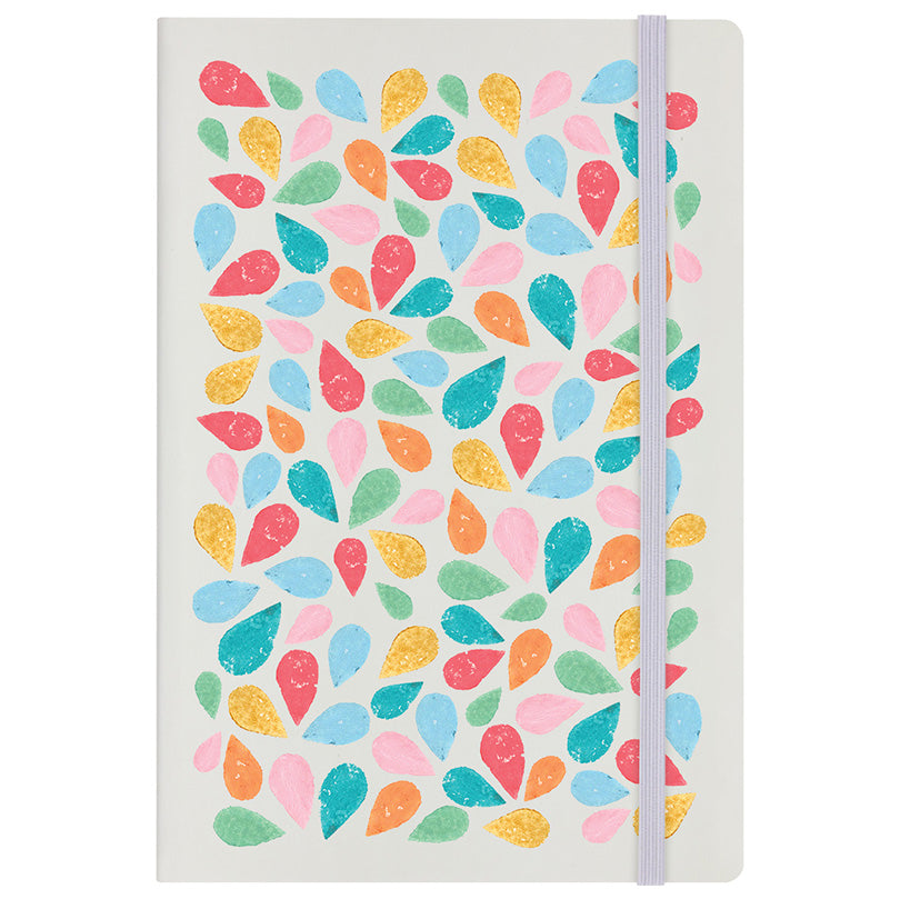 IzziRainey Balloons Cream A5 Hard Cover Notebook