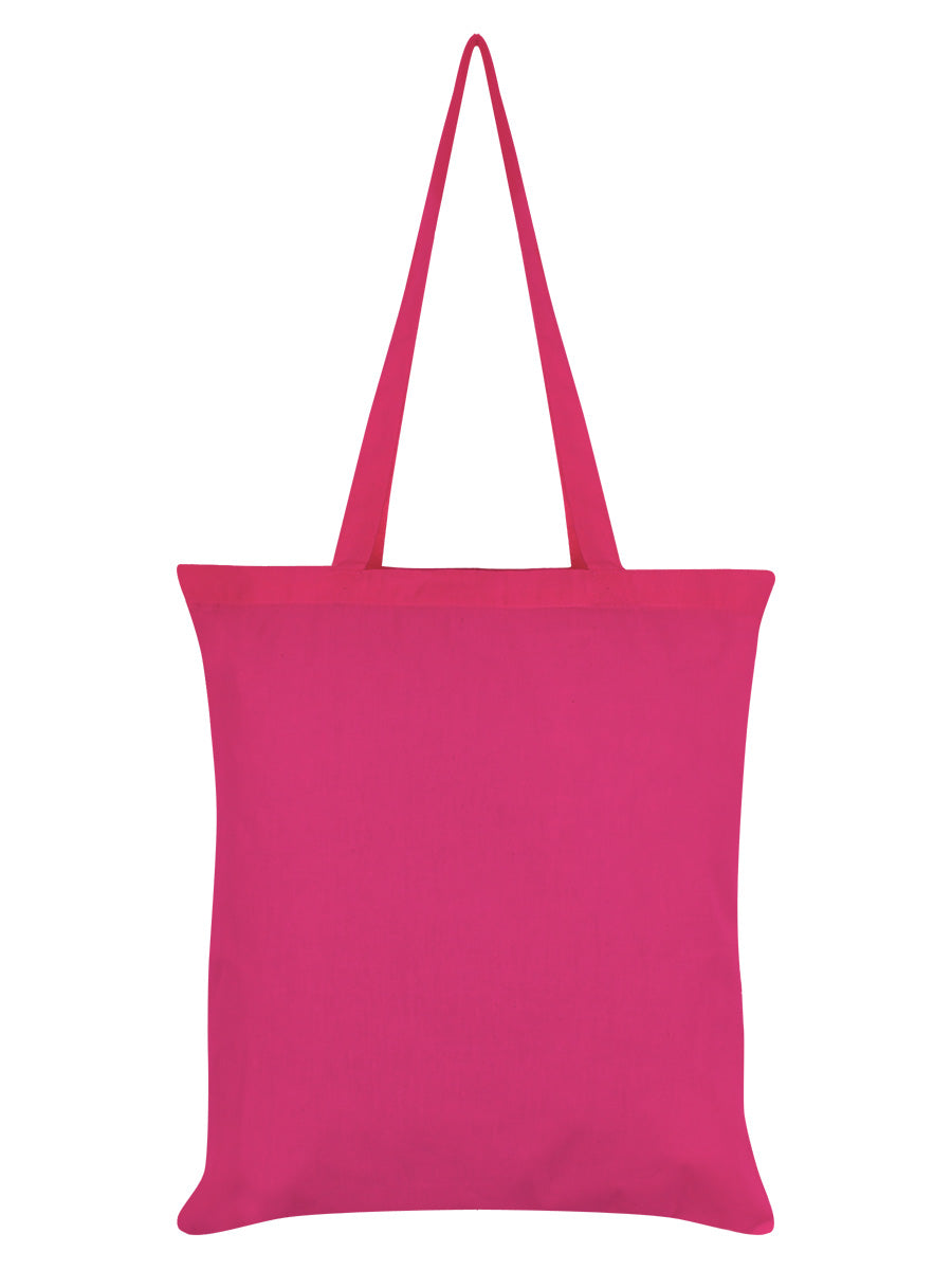 Crested Tit Hot Pink Tote Bag