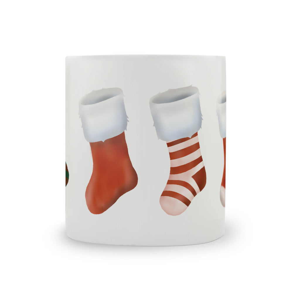 Stockings Large Bone China Mug - 350ml