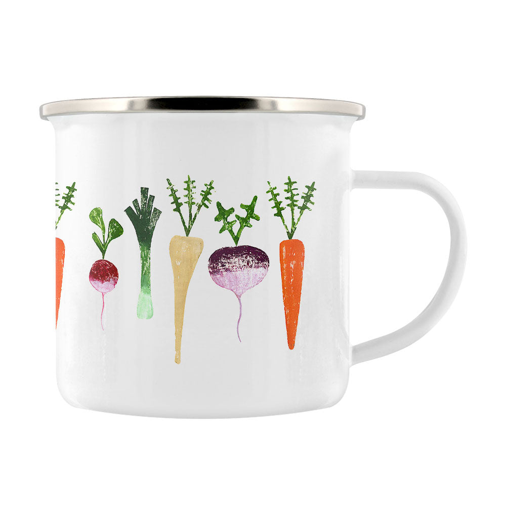 IzziRainey Root Vegetable Enamel Mug