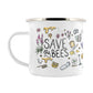 Save The Bees Enamel Mug