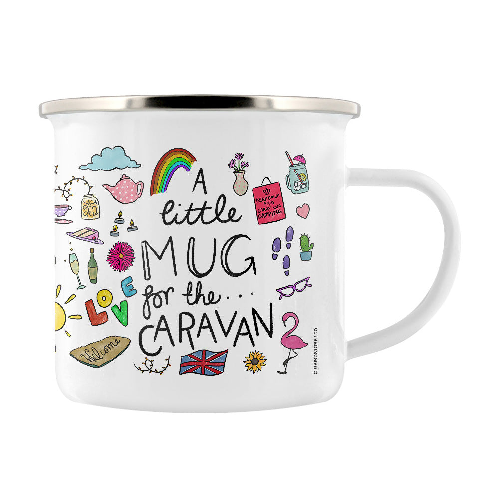 A Little Mug For The Caravan Enamel Mug