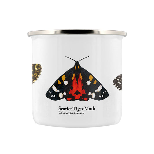 Nature's Delights - Moth Trio Enamel Mug
