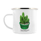 Nature's Delights - Cacti Trio Enamel Mug