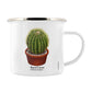 Nature's Delights - Cacti Trio Enamel Mug