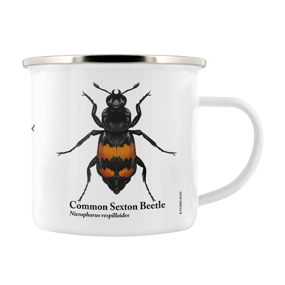 Nature's Delights - Beetle Trio Enamel Mug