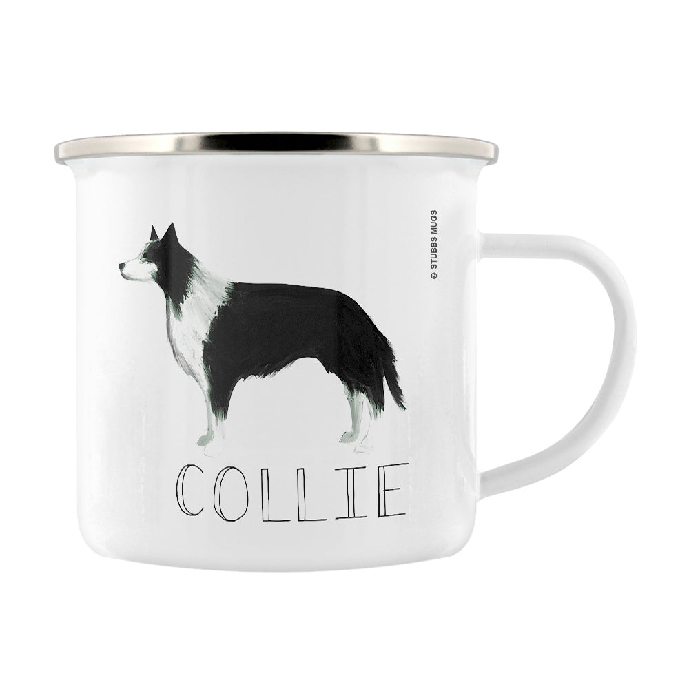 Collie - My Dog Is The Best Enamel Mug
