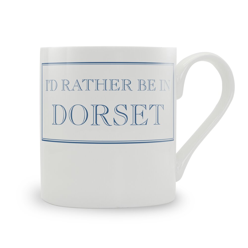 I'd Rather Be In Dorset Mug