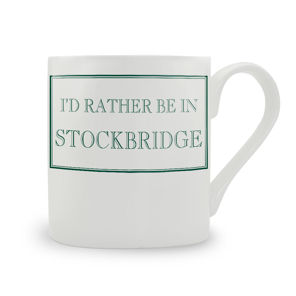 I'd Rather Be In Stockbridge Mug