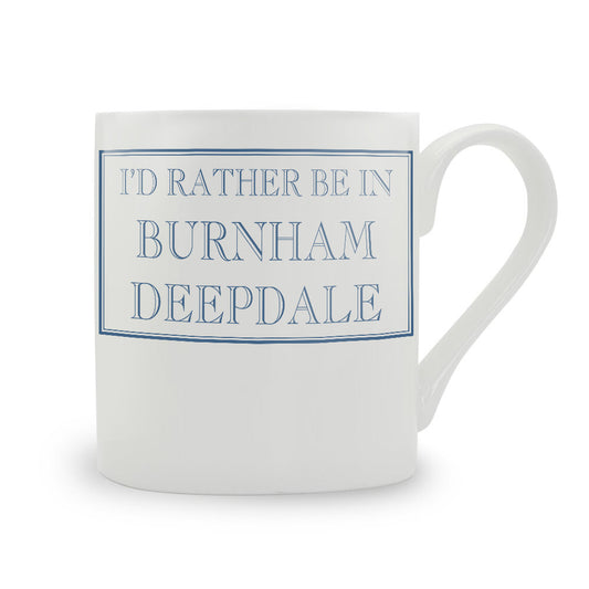 I'd Rather Be In Burnham Deepdale Mug