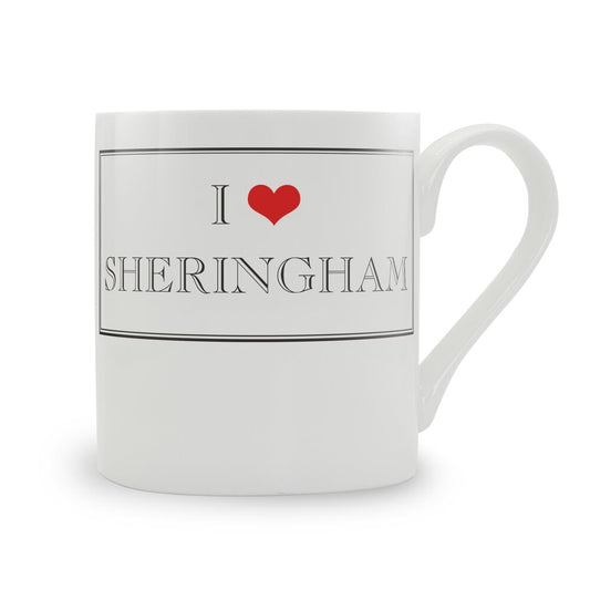 I Heart Sheringham (With Red Heart) Mug
