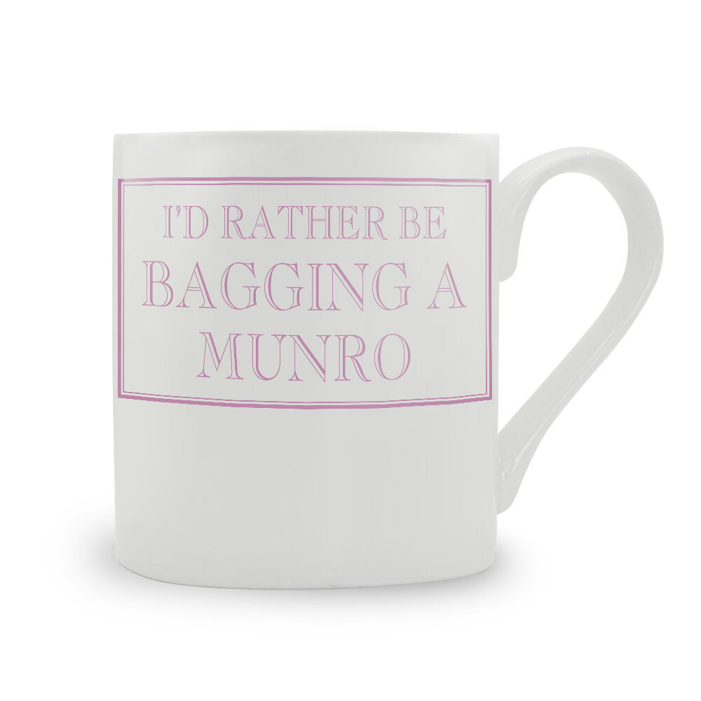 I'd Rather Be Bagging A Munro Mug