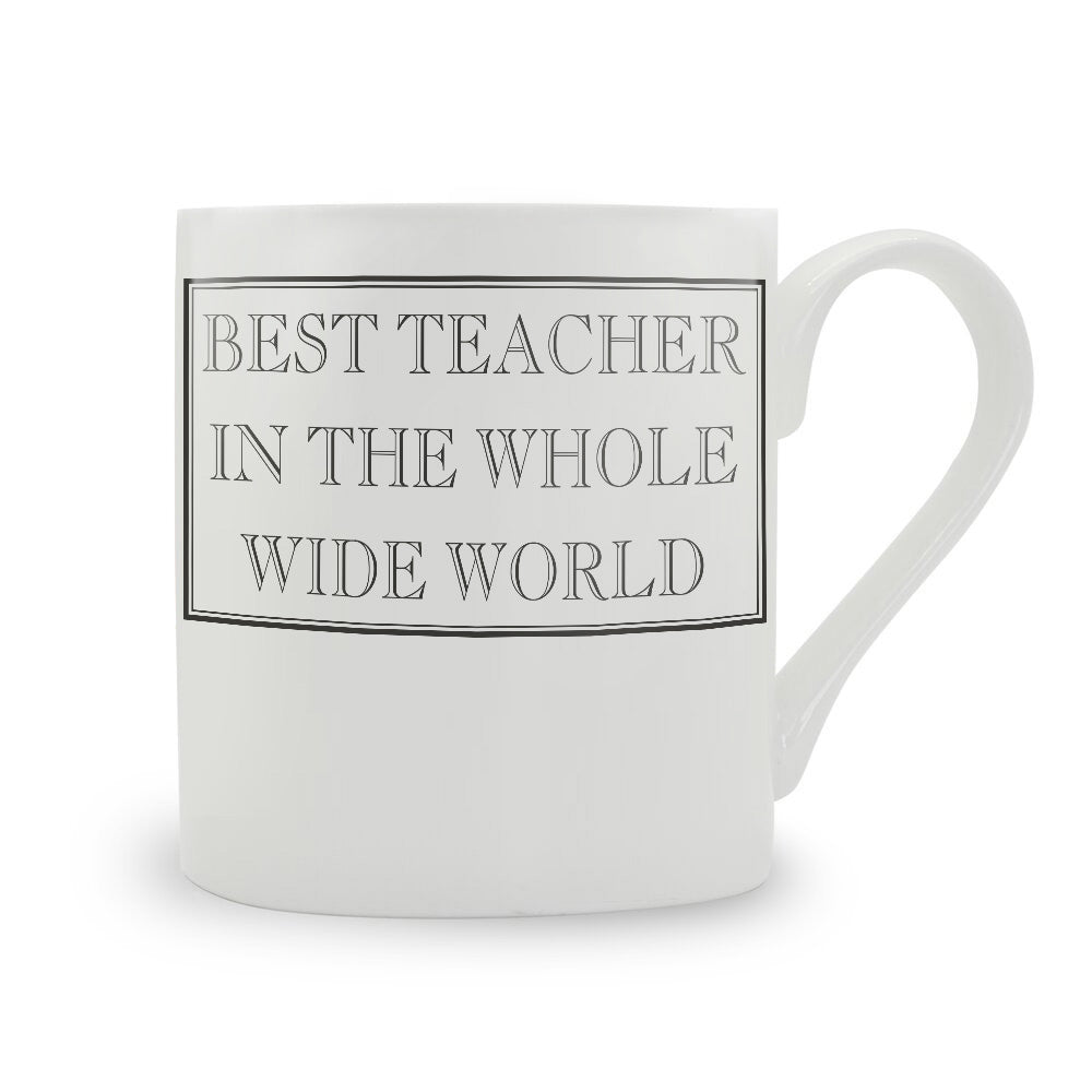 Best Teacher In The Whole Wide World Mug