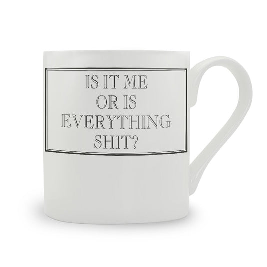 Is It Me Or Is Everything Shit? Mug