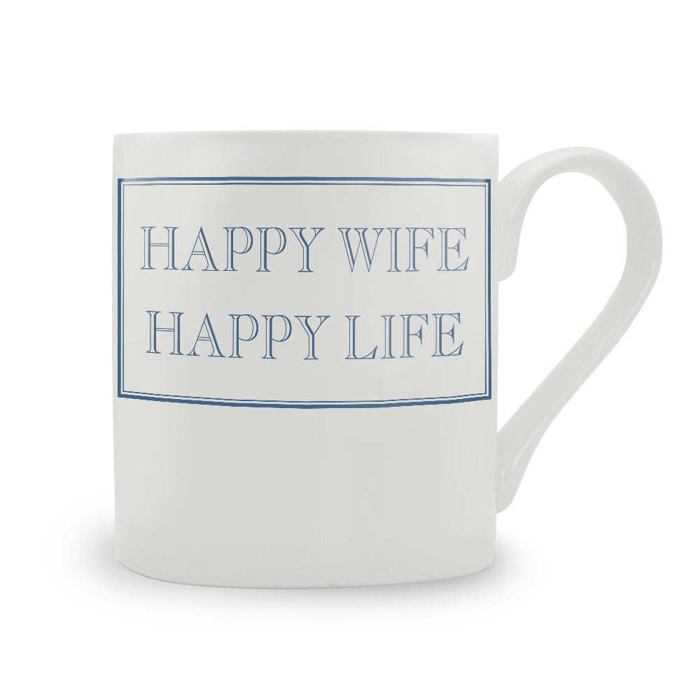 Happy Wife Happy Life Mug