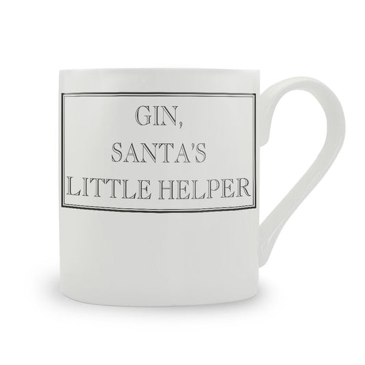 Gin, Santa's Little Helper Mug