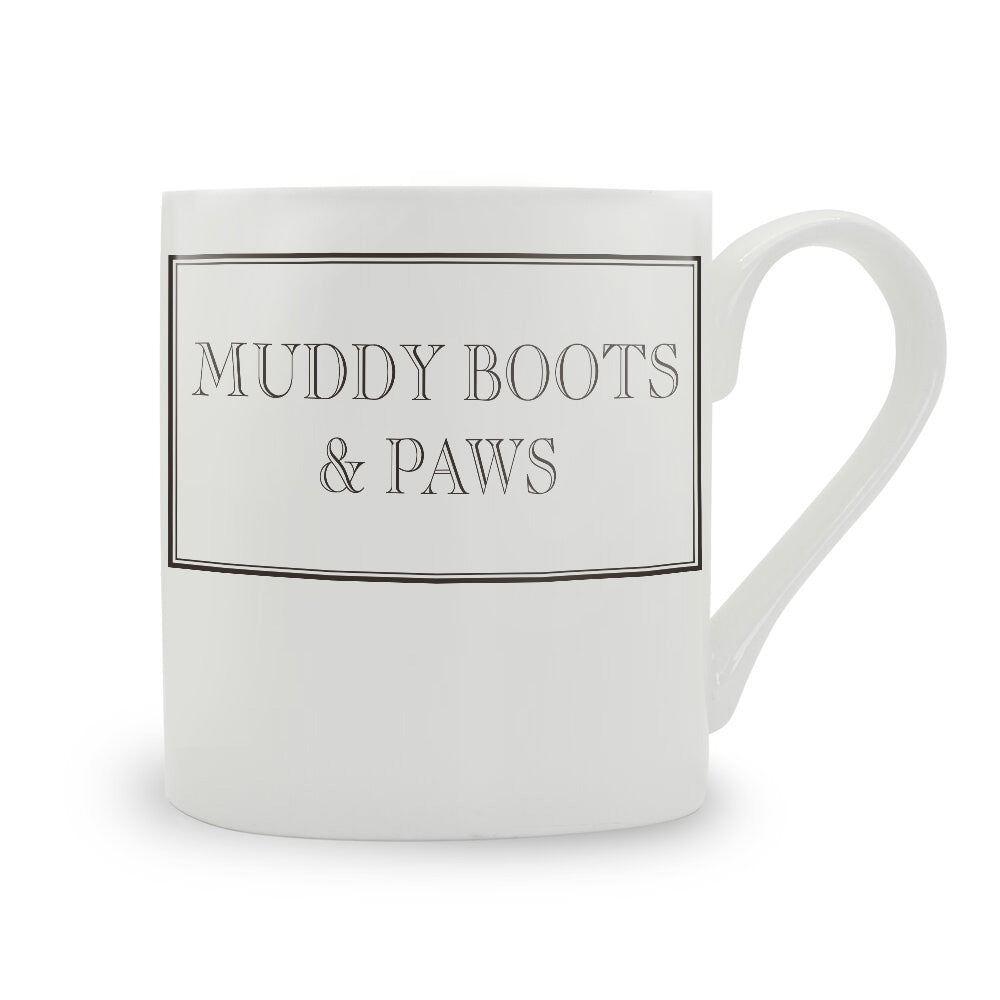 Muddy Boots & Paws Mug