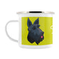Pop Art Pets Scottie Dog Enamel Mug