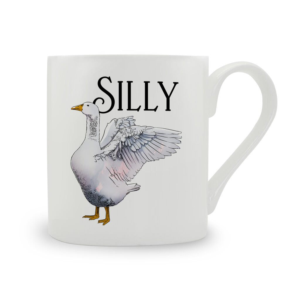 Wild Giggles Silly Goose Bone China Mug