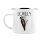 Wild Giggles Lovely Pecker Enamel Mug