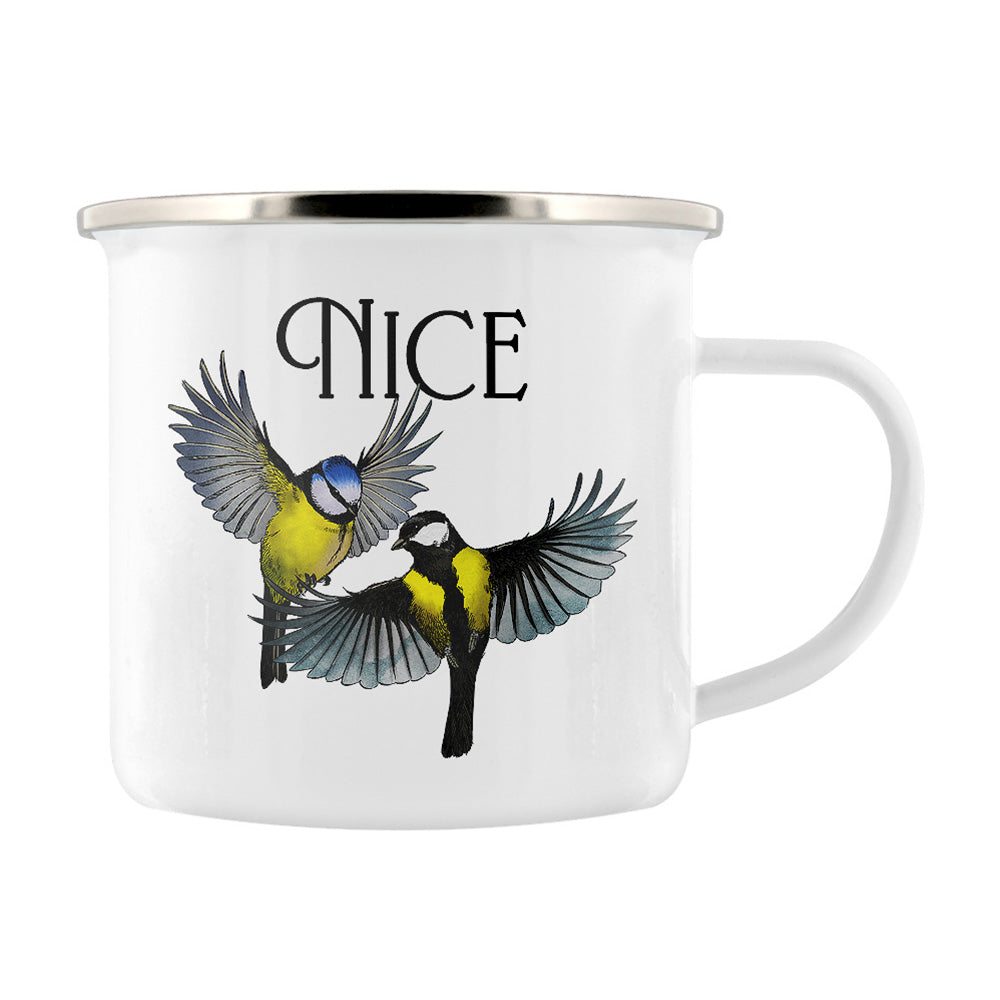 Wild Giggles Nice Tits Enamel Mug