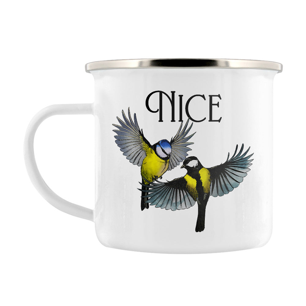 Wild Giggles Nice Tits Enamel Mug