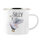 Wild Giggles Silly Goose Enamel Mug