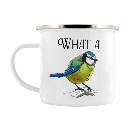 Wild Giggles What a Tit Enamel Mug