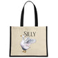 Wild Giggles Silly Goose Jute Bag