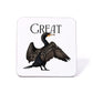 Wild Giggles Great Shag Coaster