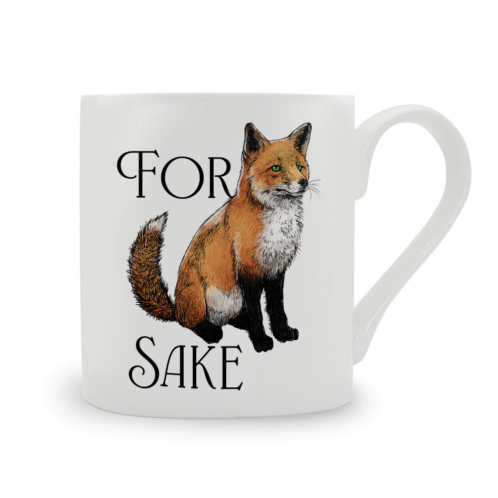 Wild Giggles For Fox Sake Bone China Mug