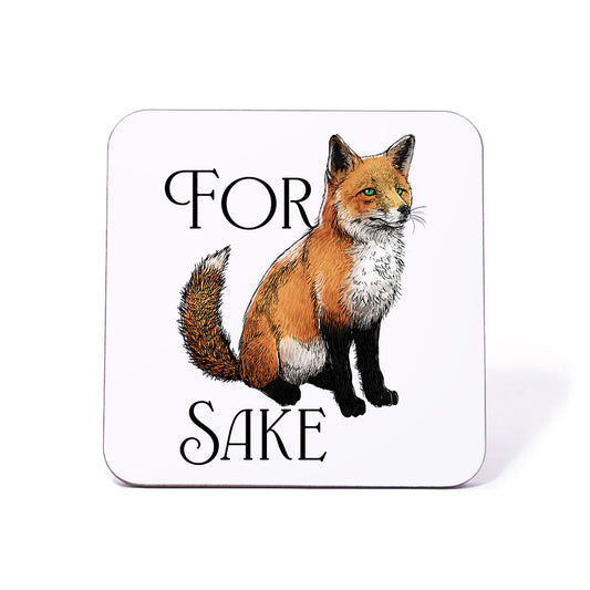 Wild Giggles For Fox Sake Coaster