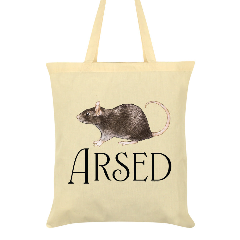 Wild Giggles Rat Arsed Cream Tote Bag