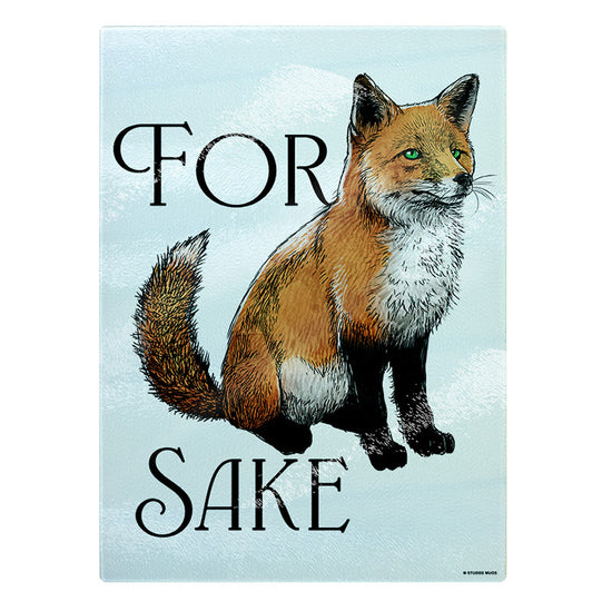Wild Giggles For Fox Sake Rectangular Chopping Board