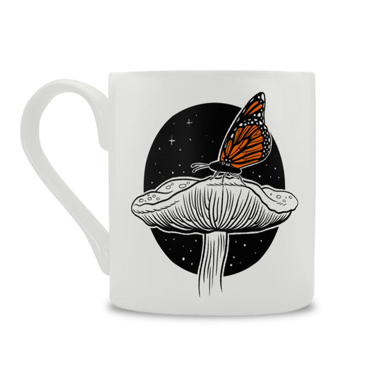 Fungi Friends - Winged Wonder Bone China Mug