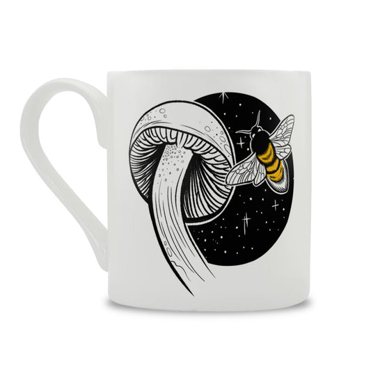 Fungi Friends - Busy Bee Bone China Mug