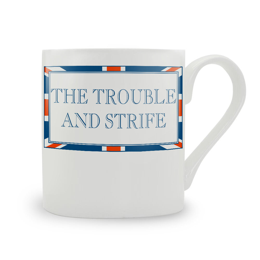 Terribly British The Trouble And Strife Mug