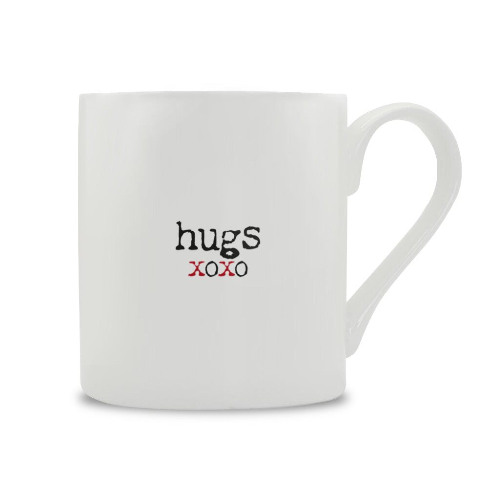 Hugs Bone China Mug